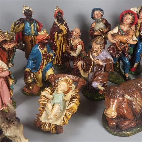 Pen Set Made In Germany Fountain & R. . 1960s nativity set made in italy